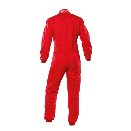 Traje de carreras OMP CLASSIC MY21 rojo (homologación FIA)