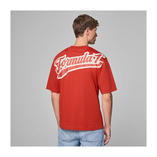 Camiseta Hombre Heritage Logo roja Formula 1 2025
