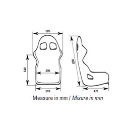 Asiento OMP TRS MY14 rojo (homologación FIA)