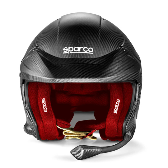 Casco Sparco Flux RJ-i CARBON rojo (FIA)