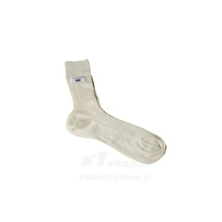 Calcetines cortos OMP CLASSIC blanco (homologación FIA)