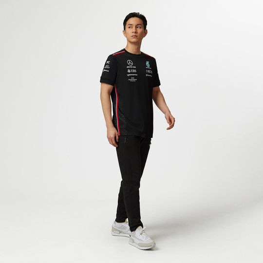 Camiseta de hombre Team Black Mercedes AMG F1 
