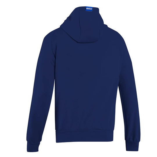 Sudadera Hombre Capucha Sparco GULF azul marino 