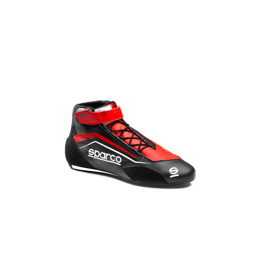 Botas de carreras Sparco SKID MY25 negro-rojo (FIA)