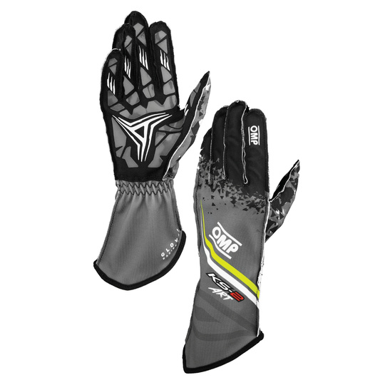 Guantes de karting OMP KS-2 ART my2025 Anthracite