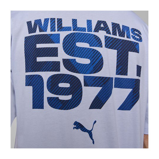 Camiseta de hombre Oversized azul Williams Racing 2025