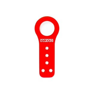 Gancho de remolque SPARCO FIA - 50 mm rojo