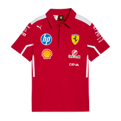 Polo infantil Team Scuderia Ferrari F1 2025