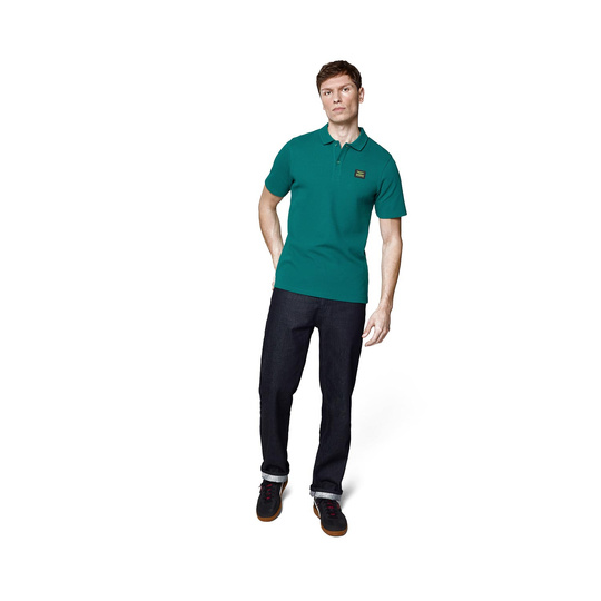Polo hombre Tech Waffle Verde Aston Martin F1 2025
