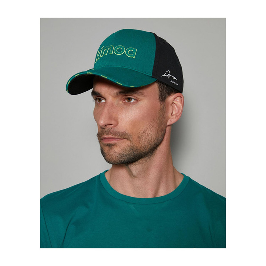 Gorra de béisbol Alonso Kimoa Aston Martin F1 verde