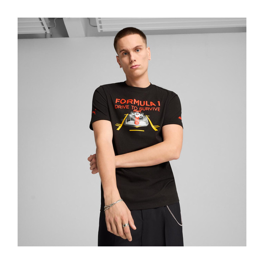 Camiseta hombre DTS Graphic negra Formula 1 2025