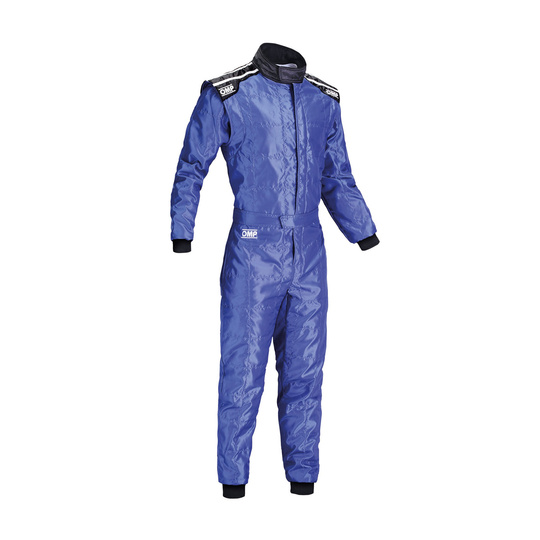 Traje OMP KS-4 azul (homologación CIK FIA)