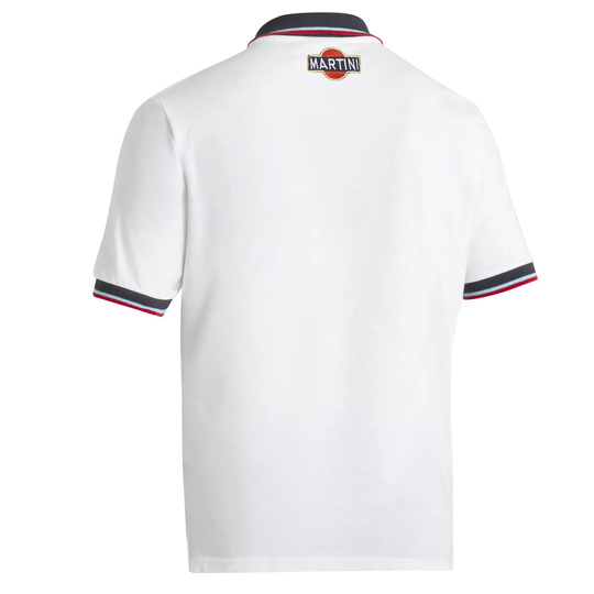 Polo de hombre Sparco Martini Pocket blanco