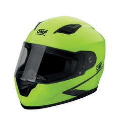 Casco cerrado de carreras OMP CIRCUIT EVO amarillo