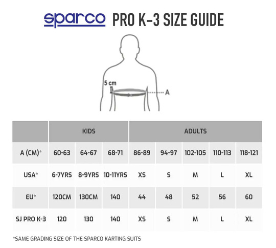 Chaleco protector Sparco SJ PRO K-3 MY25 negro-amarillo