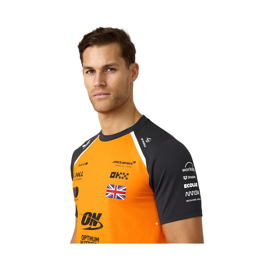 Camiseta Set Up Norris Team McLaren F1 2025 para hombre