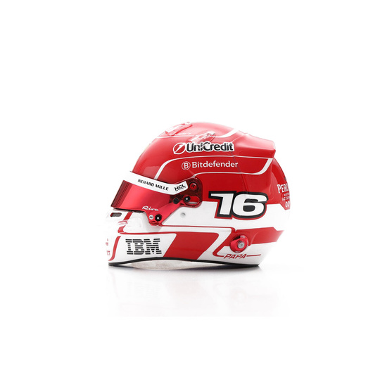 Casco de Charles Leclerc de la Scuderia Ferrari 2025, escala 1:5