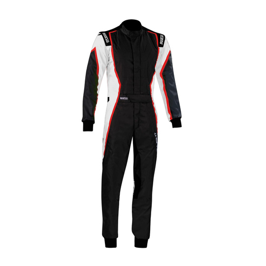Traje Sparco X-LIGHT K MY22 negro-rojo (CIK-FIA)