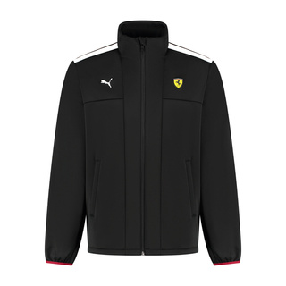Chaqueta de hombre softshell Logo negra Scuderia Ferrari F1 2025