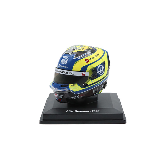 Casco de Oliver Bearman de la Haas F1 2025, escala 1:5