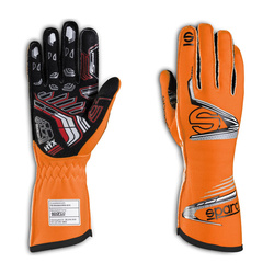 Guantes de carreras Sparco ARROW MY20 naranja (FIA)