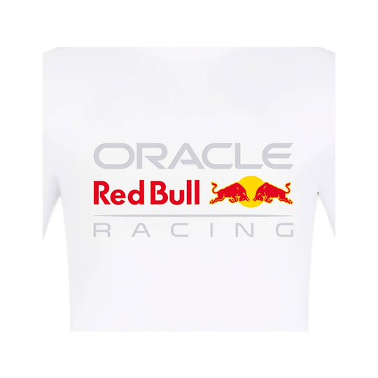 Camiseta para hombre Front Logo Red Bull Racing 2025 blanco