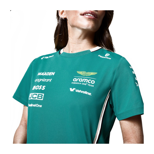 Camiseta Team Aston Martin F1 2025 para mujer