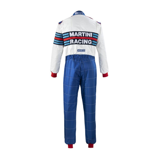 Traje de carreras Sparco COMPETITION MARTINI RACING azul (FIA)