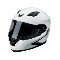 Casco cerrado de carreras OMP CIRCUIT EVO blanco