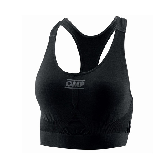 Sujetador de mujer OMP ONE EVO negro (FIA)