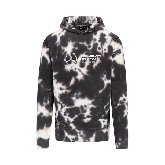 Sudadera con capucha para hombre Tie Dye Mercedes AMG F1 