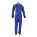 Traje de kart Sparco THUNDER MY22 azul-amarillo (CIK-FIA)