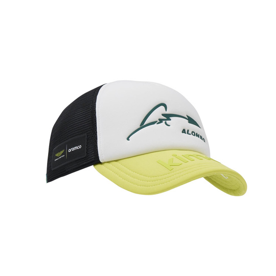 Gorra de béisbol Trucker Alonso Kimoa Aston Martin F1 2024