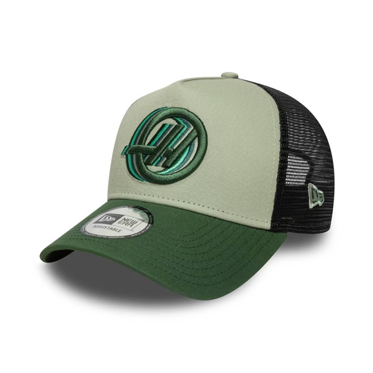 Gorra de béisbol Seasonal Trucker Haas F1 2026 verde