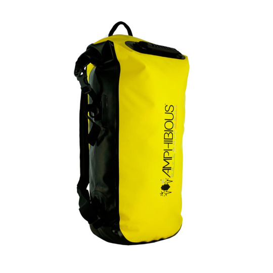Mochila impermeable Amphibious KIKKER amarillo