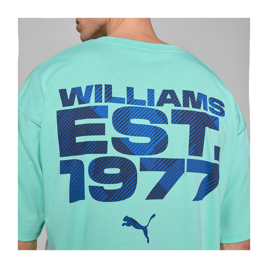 Camiseta de hombre Oversized verde Williams Racing 2025