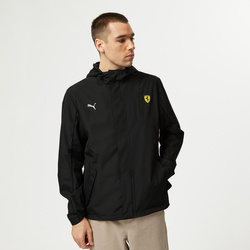 Chaqueta de hombre impermeable Rain Black Ferrari F1 2024