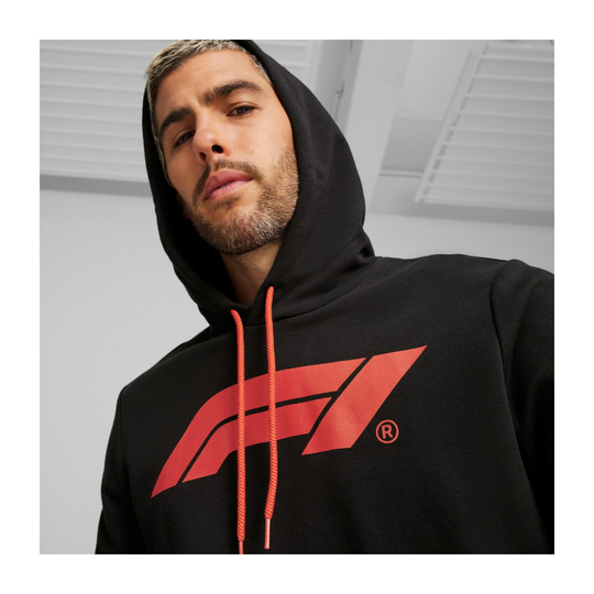 Sudadera hombre Logo Fórmula 1 negra 2025