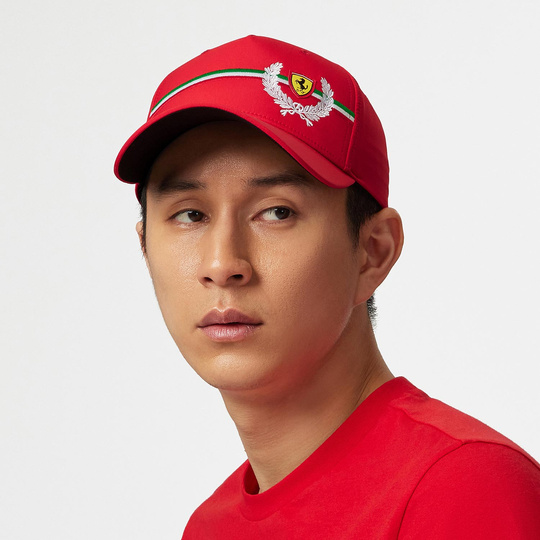 Gorra de béisbol de hombre Italian Red Ferrari F1 2024