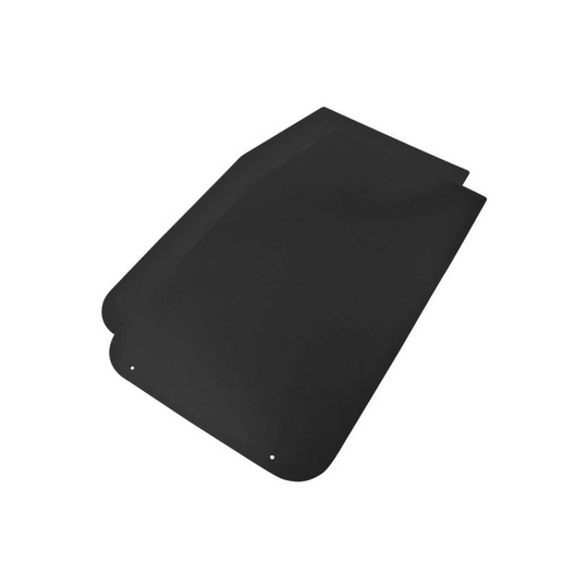 Faldones guardabarro OMP negro (50x30cm)