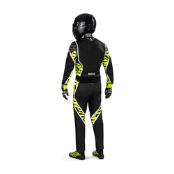 Traje Sparco X-LIGHT K MY22 negro-amarillo (CIK-FIA)