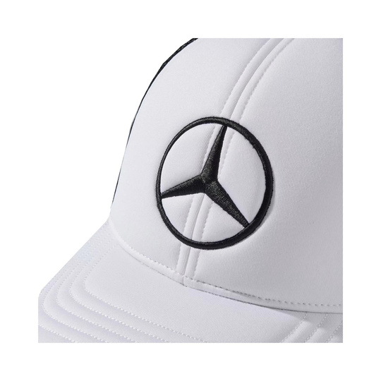 Gorra de béisbol Star Trucker Mercedes AMG F1 2025 blanco