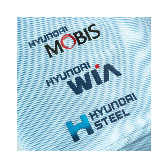 Camisa de polo Team Hyundai Motorsport 2025 azul