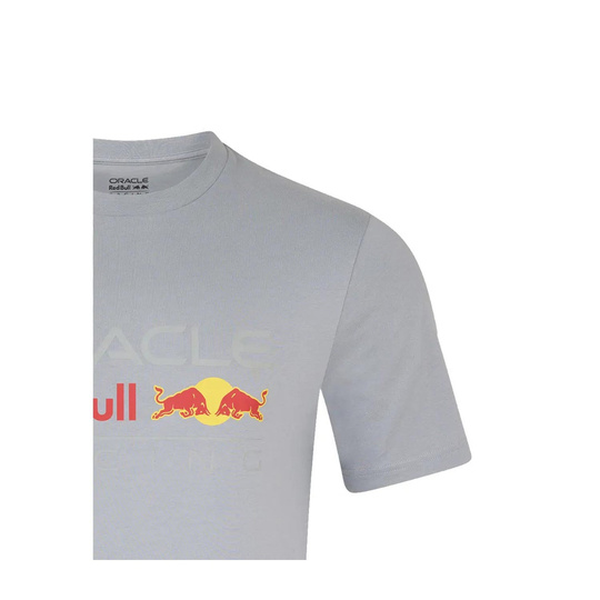 Camiseta para hombre Front Logo Red Bull Racing 2025 gris
