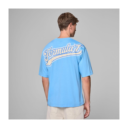 Camiseta Hombre Heritage Logo azul Formula 1 2025