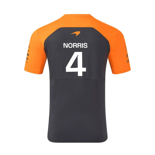 Camiseta Set Up Norris Team McLaren F1 2025 para hombre gris