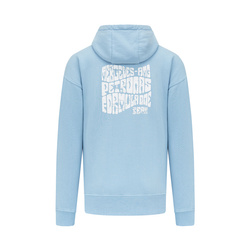 Sudadera con capucha para hombre Retro Hoodie Blue Mercedes AMG F1 