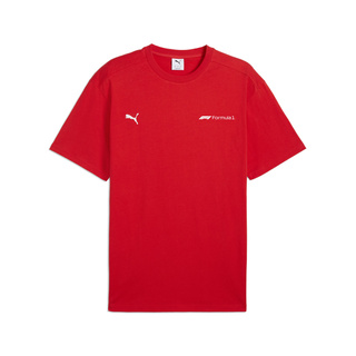 Camiseta Hombre Essential Relaxed Logo roja Formula 1 2025