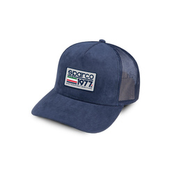 Gorra de beisbol Sparco TRUCKER azul marino