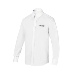 Camisa manga larga Team Sparco MY24 blanco